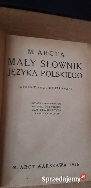 4 polskie słowniki z pocz ubwieku oryginały Iwno