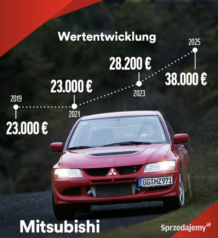 Mitsubishi Lancer Evolution 7 ikona takich już Motoryzacja Chełm sprzedam