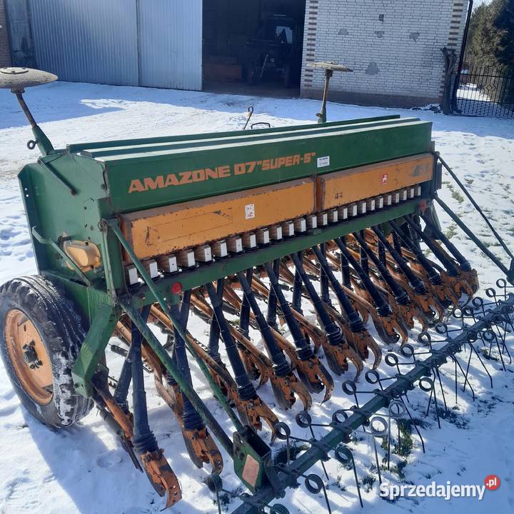 Siewnik Amazone D7 super S 3 metry drobny wysiew Amazone