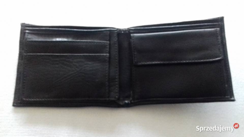 Portfel czarny Casual Purse ekoskóra do Kraków sprzedam