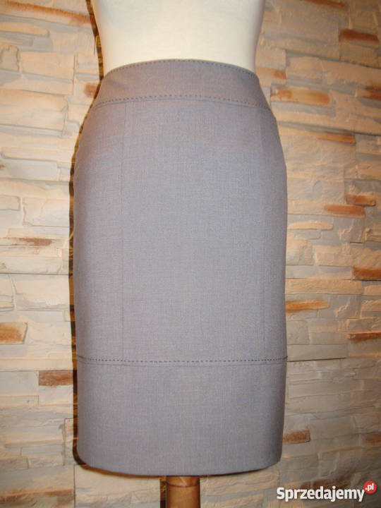 ELEGANCKA SZARA SPÓDNICA ORSAY 36 WIZYTOWA szary/srebrny sprzedam