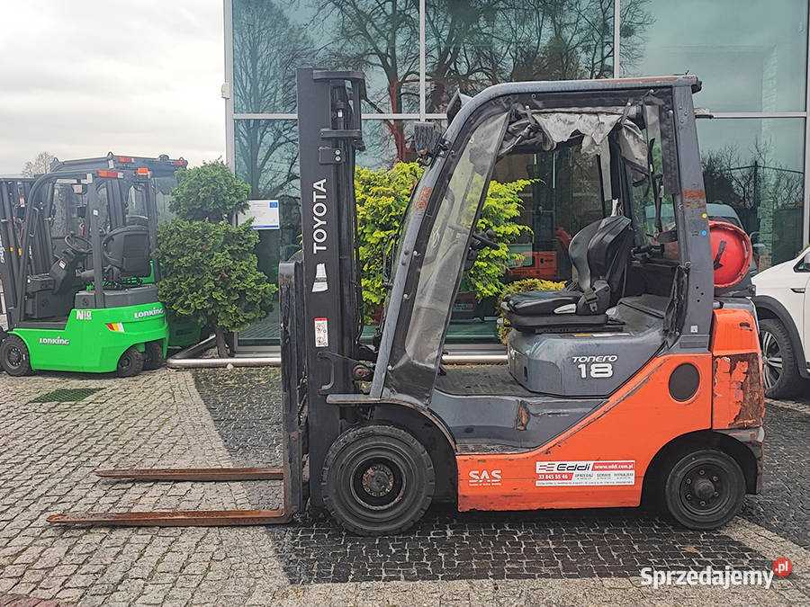 Wózek widłowy Toyota 028FGF18 18 t duplex 33 m