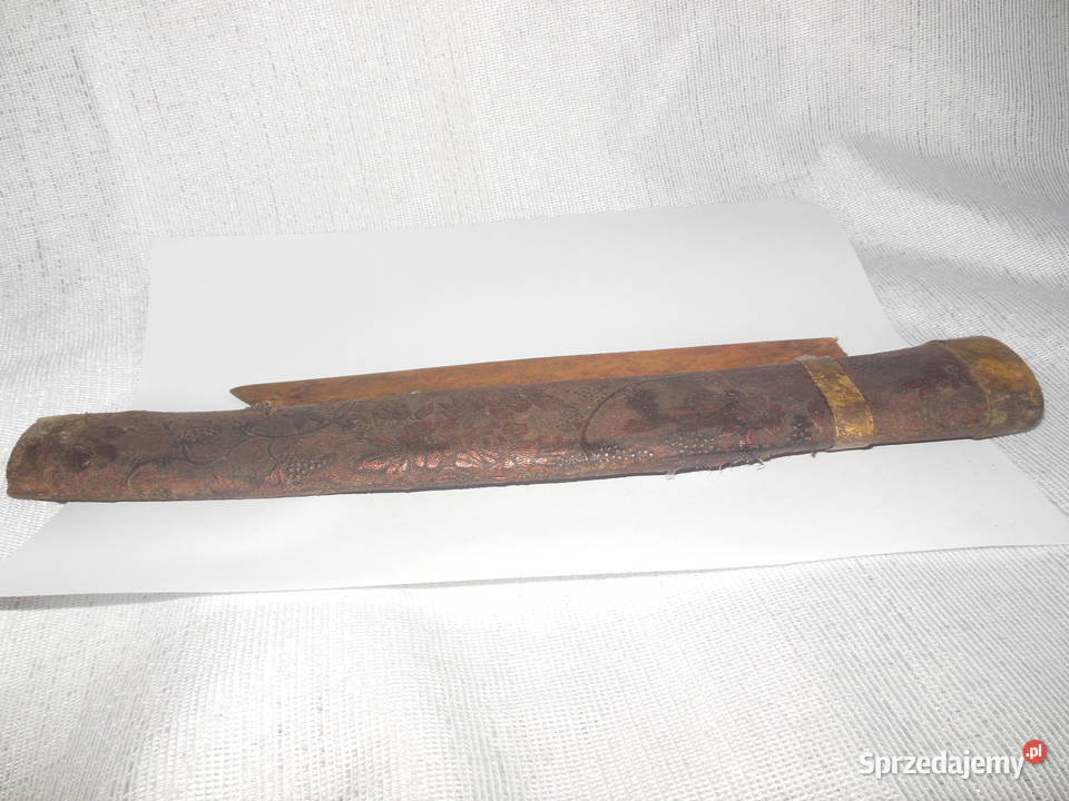 Nóż ozdobny z dawnych lat
