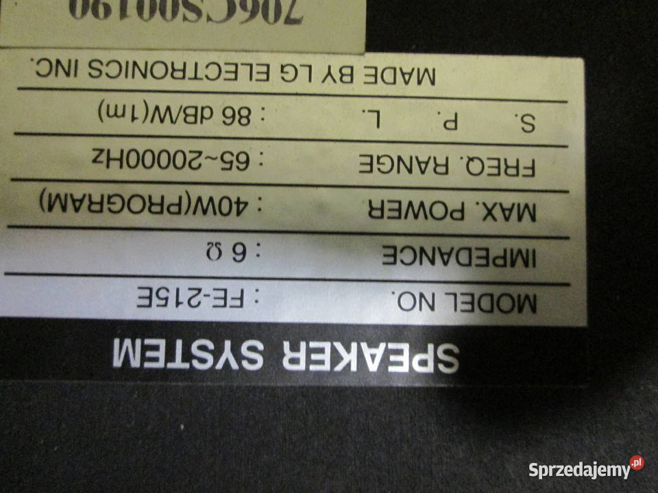 Radiomagnetofon z cd LG Kraków sprzedam