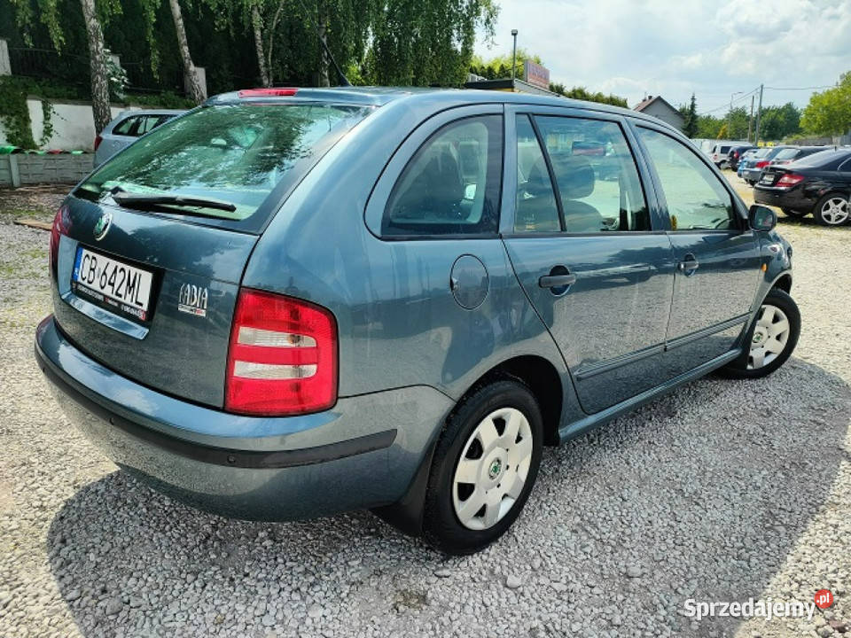 koda Fabia Salon Klimatyzacja DługieOpłaty Rok produkcji 2004 kujawsko-pomorskie Bydgoszcz