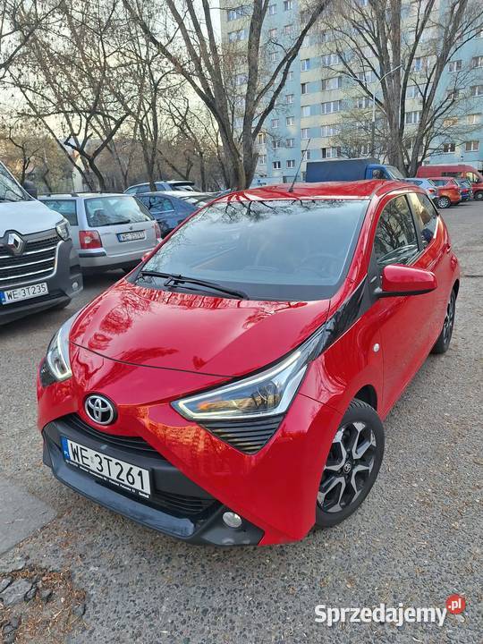 Toyota Aygo 2021 r mały przebieg I właściciel Warszawa sprzedam