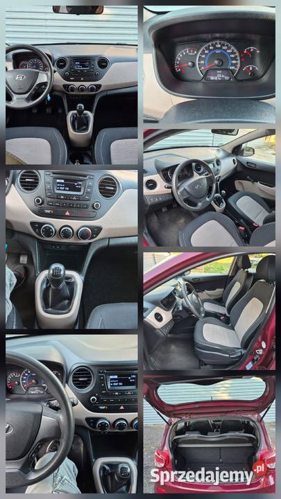 Hyundai i10 10benz zadbany mały przebieg kujawsko-pomorskie Mogilno