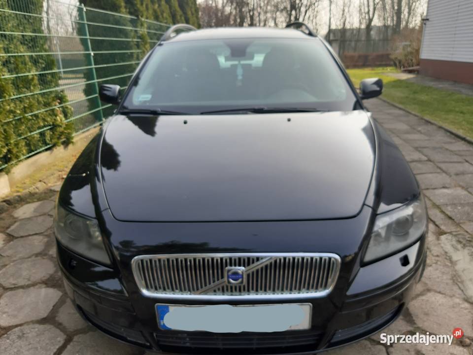 Czarne Volvo v50 2006 18 Gaz LPG doinwestowany nieuszkodzony V50 Ciechocinek