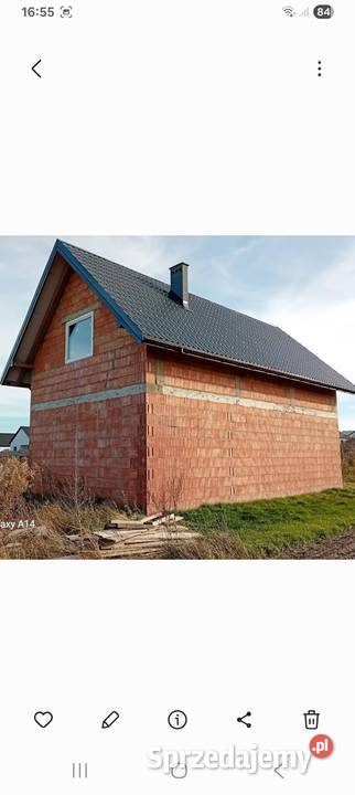 Sprzedam Nowy dom Chechło Nakło stan surowy zamknięty śląskie