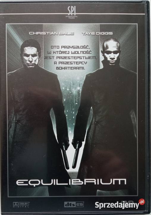 Equilibrium DVD Christian Bale Emily Watson Sean 1 płyta