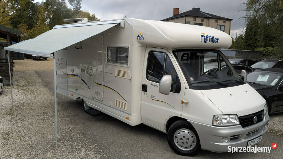 Fiat Ducato Kamper Mobilvetta Miller 28 JTD centralny zamek Częstochowa