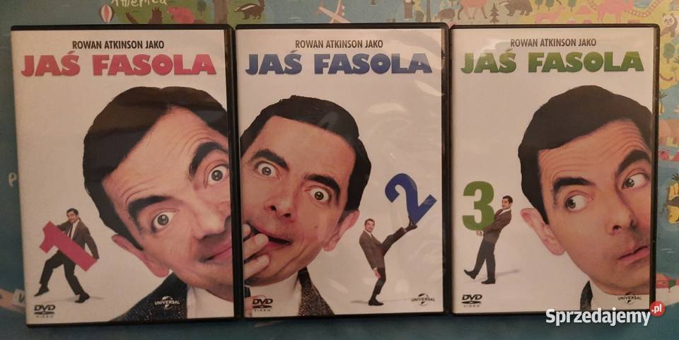 3 DVD Jaś Fasola unikat DVD Filmy