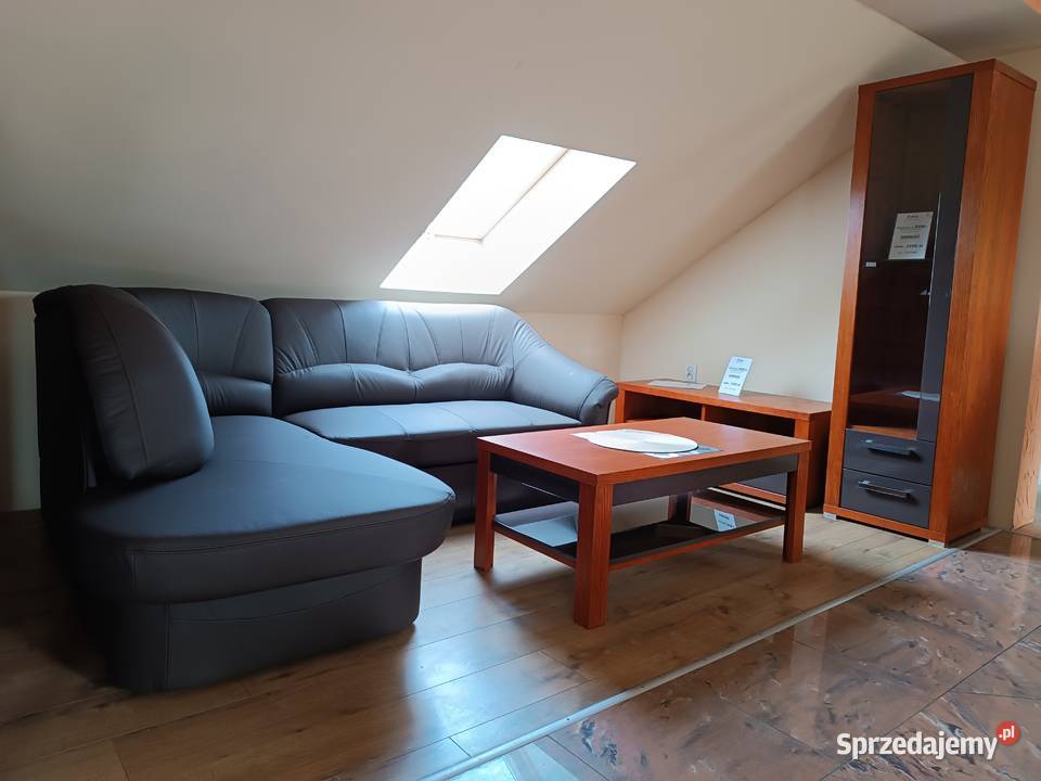 Nowy Narożnik 170x225 YARDEK Skóra Naturalna opolskie Olesno