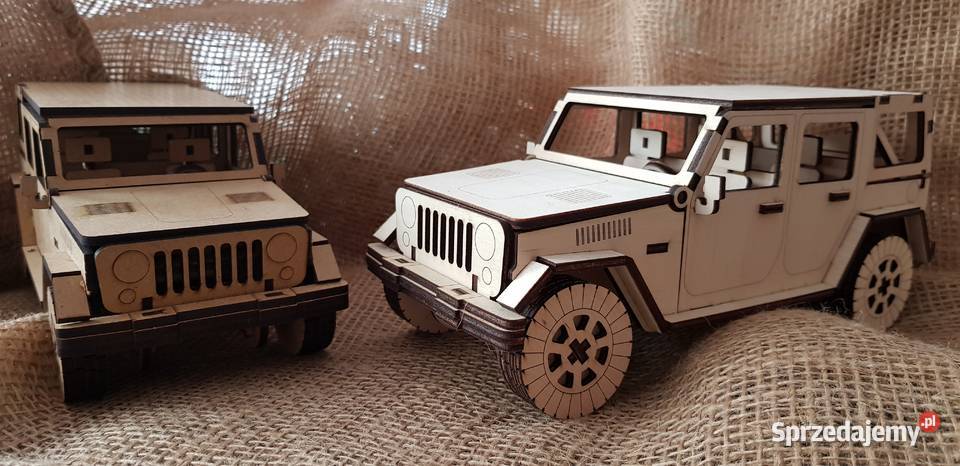 Puzzle 3D pojazd Jeep 6 lat+ Łomża sprzedam