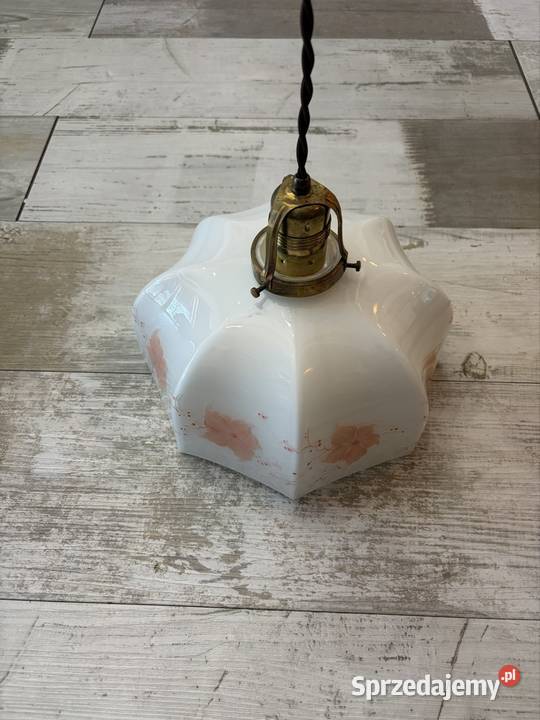Lampa wisząca kuchenna z przeciwwagą porcelanową śląskie Chudów