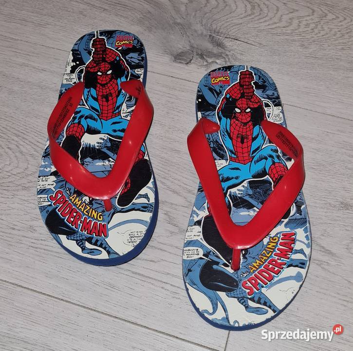 Klapki japonki chłopiec Marvel Comics Spiderman pianka Dla Dziecka Łódź