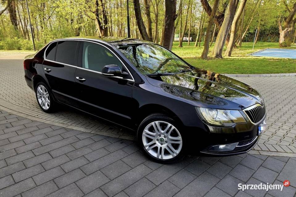 Skoda Superb II 2014r polift polski salon aluminiowe felgi Krokowa