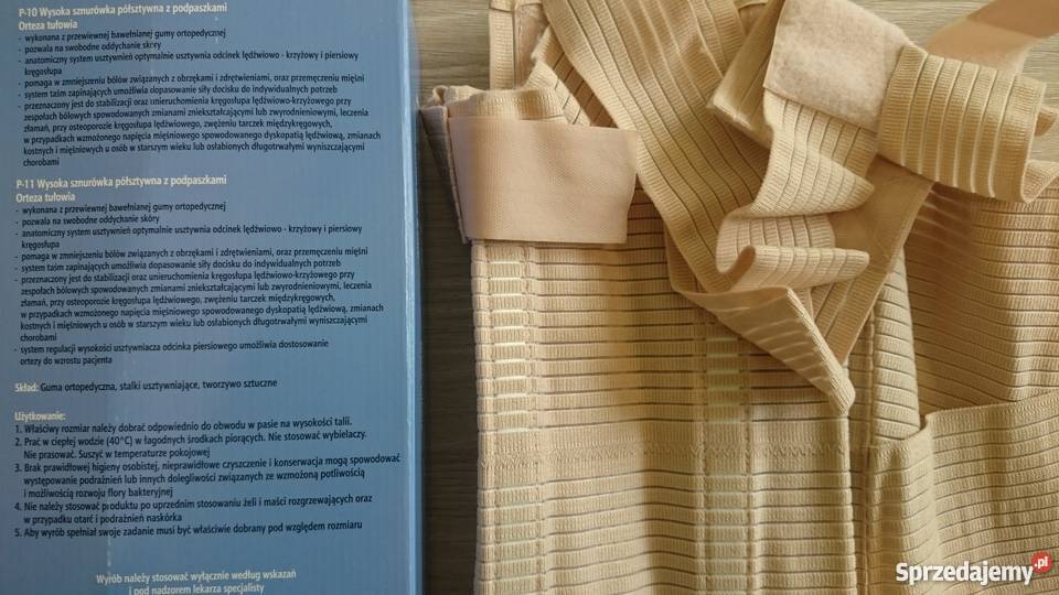 Wysoka sznurówka półsztywna z podpaszkami P11 świętokrzyskie Kielce