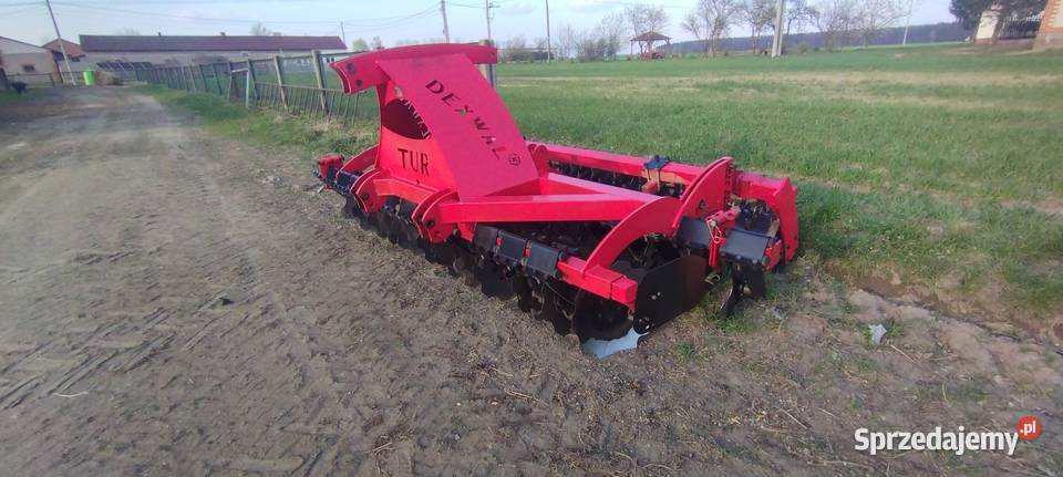 Brona talerzowa 3m agregat talerzowy talerzówka łódzkie sprzedam