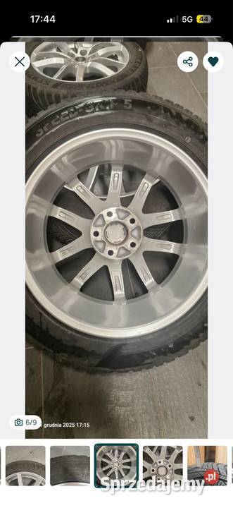 Felgi aluminiowe 17 Audi Samochodowe małopolskie Bobowa