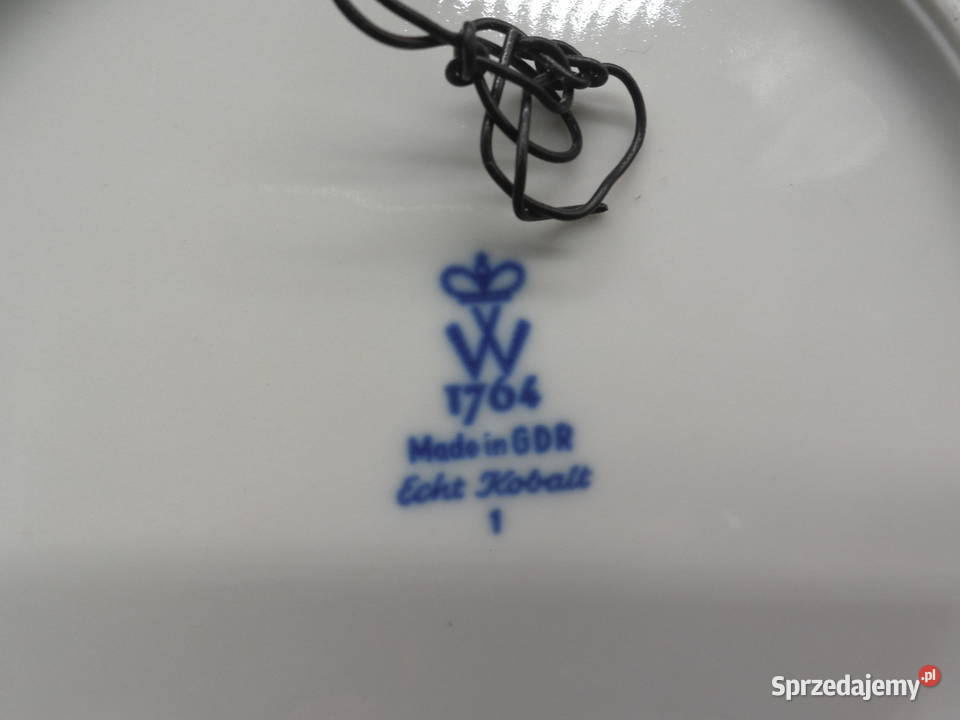 Dekoracyjny talerz Wallendorf z motywem