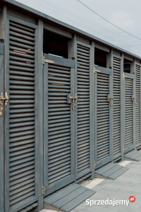 Wiata śmietnikowa zadaszenie na kosze segregacja Kalety