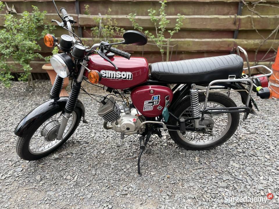 Simson S51 Nowy Silnik S70 kupiony w Polsce Simson Zielona Góra