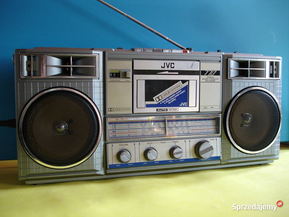 Radiomagnetofon JVC RC770LS lubuskie Zielona Góra sprzedam