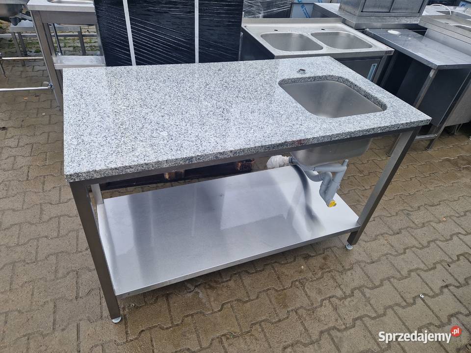 Zlew Gastronomiczny 1 Komorowy Z Blatem wielkopolskie Ostrów Wielkopolski