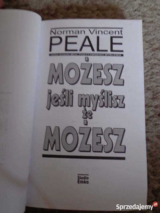 Możesz jeśli myślisz że możesz Norman Vincent Łódź