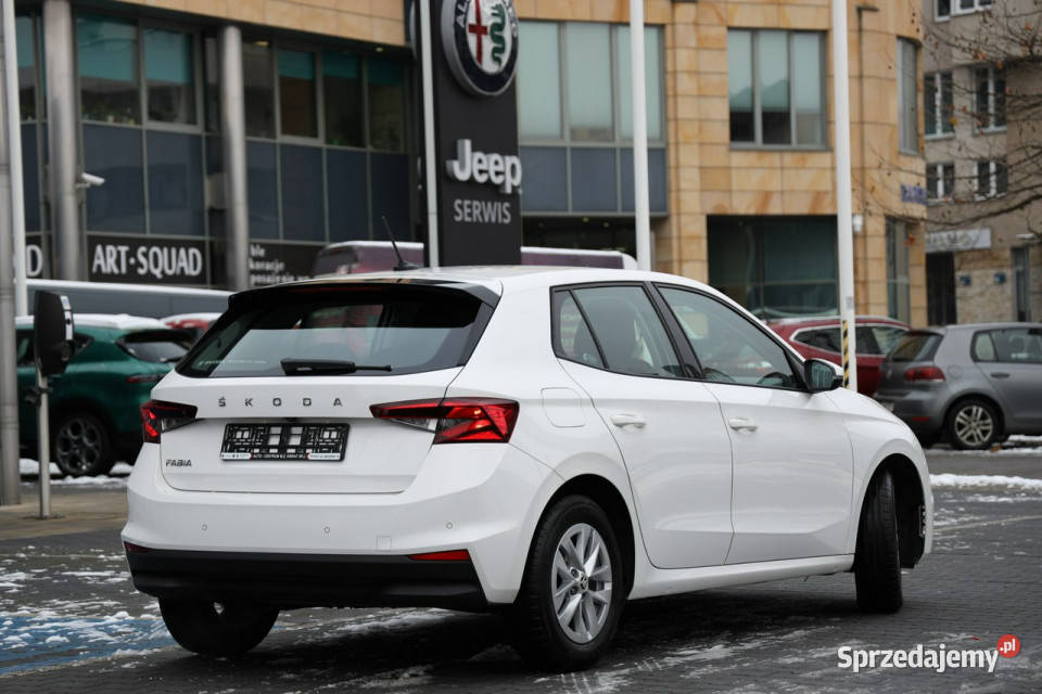 koda Fabia 10 TSI Ambition IV 2021 centralny zamek Tychy