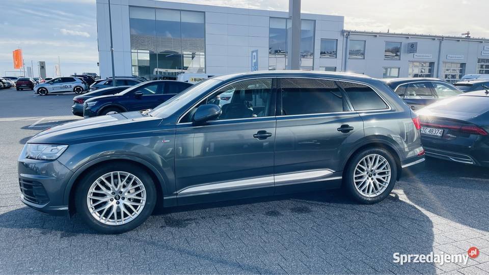 Audi Q7 Q7 Salon Serwis ASO SLine Pneumatyka Gdynia sprzedam