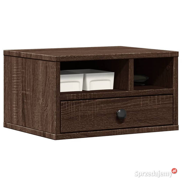 Stojak pod drukarkę brązowy dąb 40x32x225 mazowieckie Warszawa