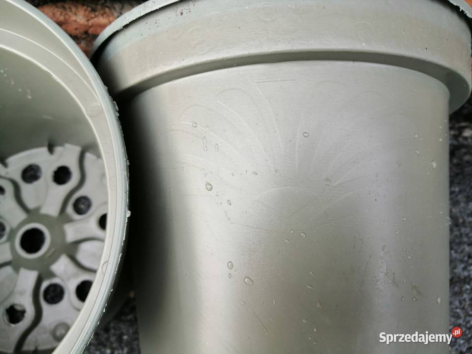 Doniczki produkcyjne 2litry NOWE szare 165 Siewierz