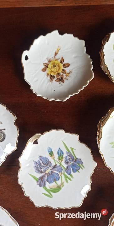 Talerzyk z dziurką Listek z Kwiatkami Gdańsk