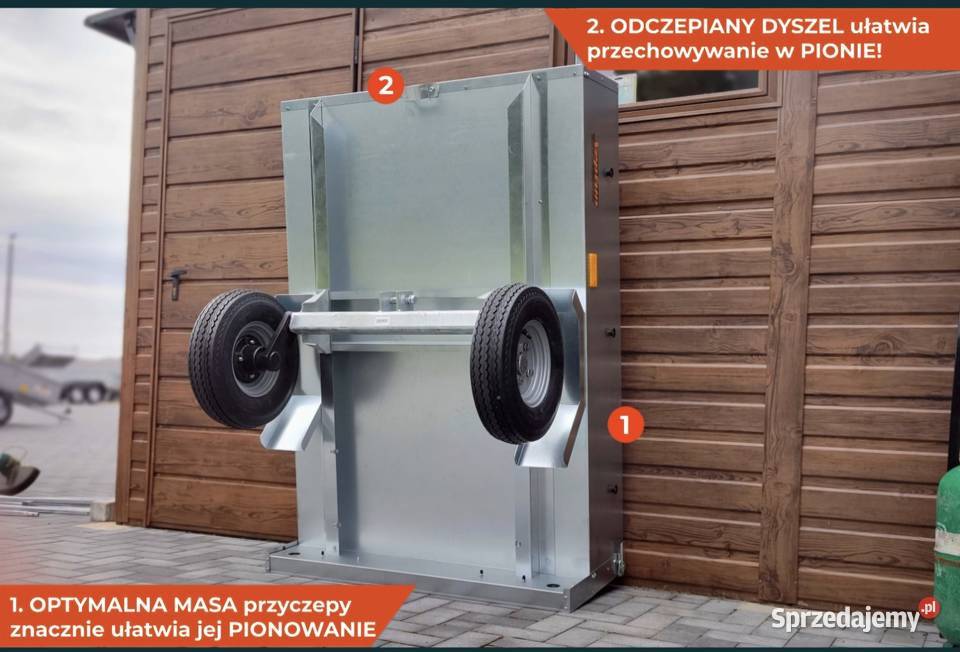 Przyczepka Neptun N5145 city mała przyczepka do Do samochodów osobowych
