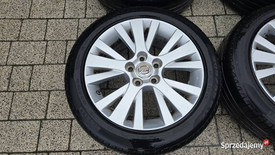 4 felgi aluminiowe ALU r17 7jx17 et60 5x1143 Samochodowe Legnica