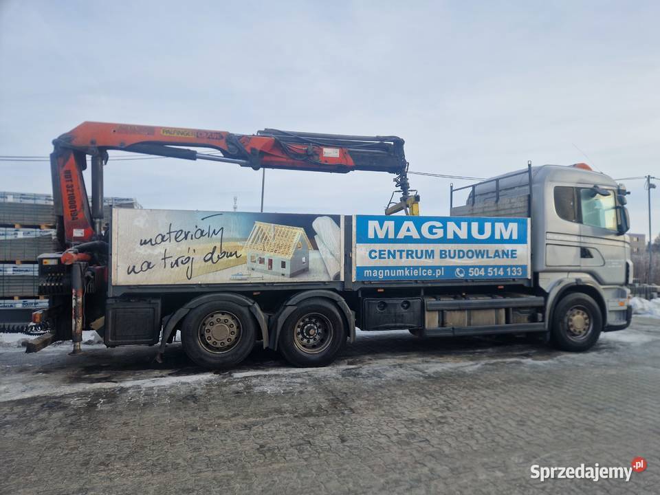 Scania 420 HDS Palfinger 16502 oś skrętna 6x2