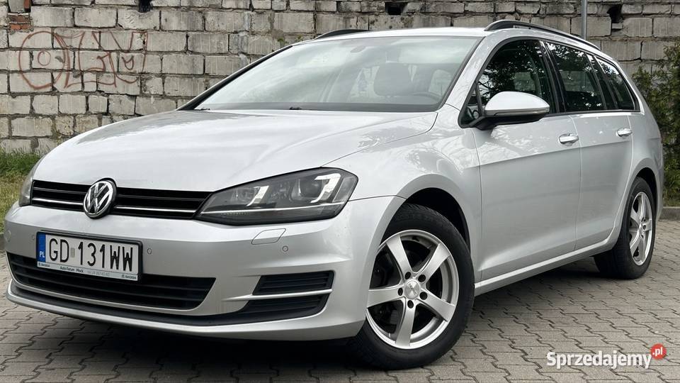 VOLKSWAGEN GOLF VII 2016r SALON POLSKA elektrochrom. lusterko wst. Golf Grudziądz