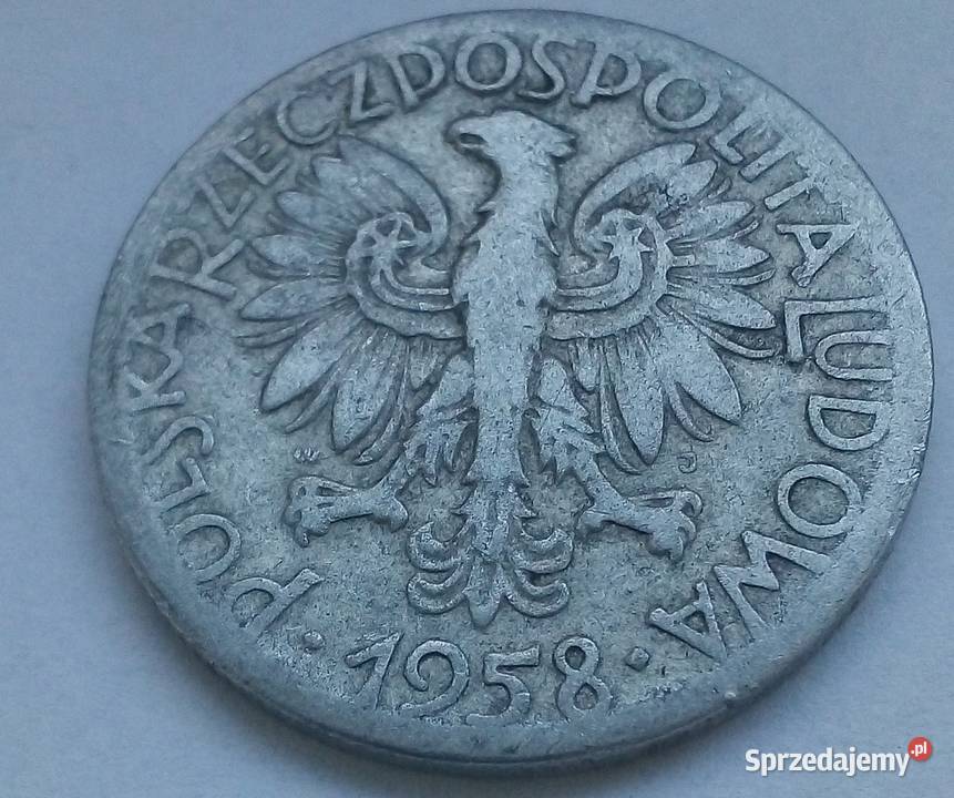 POLSKA5 1958 r AL WĄSKA 8W DACIE RYBAK