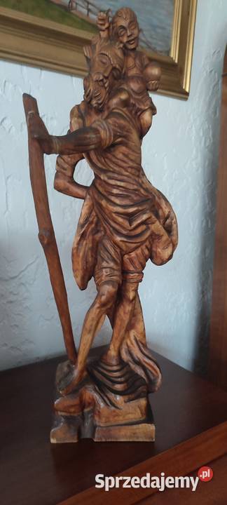 Figurka święty Krzysztof