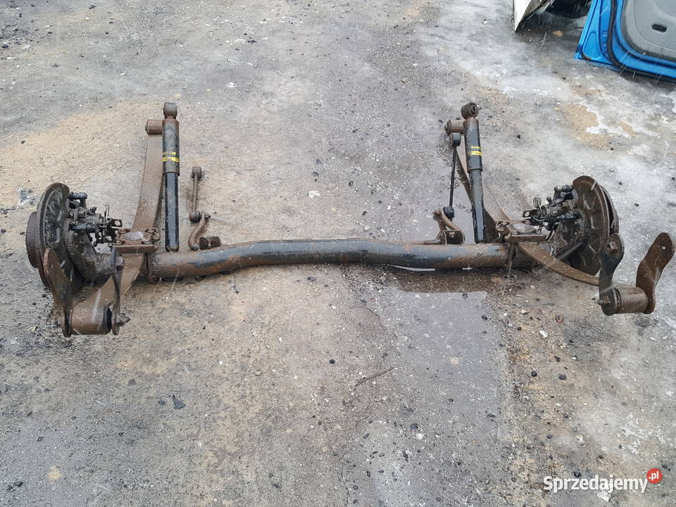 Tylna oś belka Vw Caddy 08r kompletna