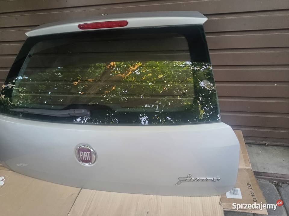 Klapa bagażnika fiat grande punto kod lakieru Głowno sprzedam