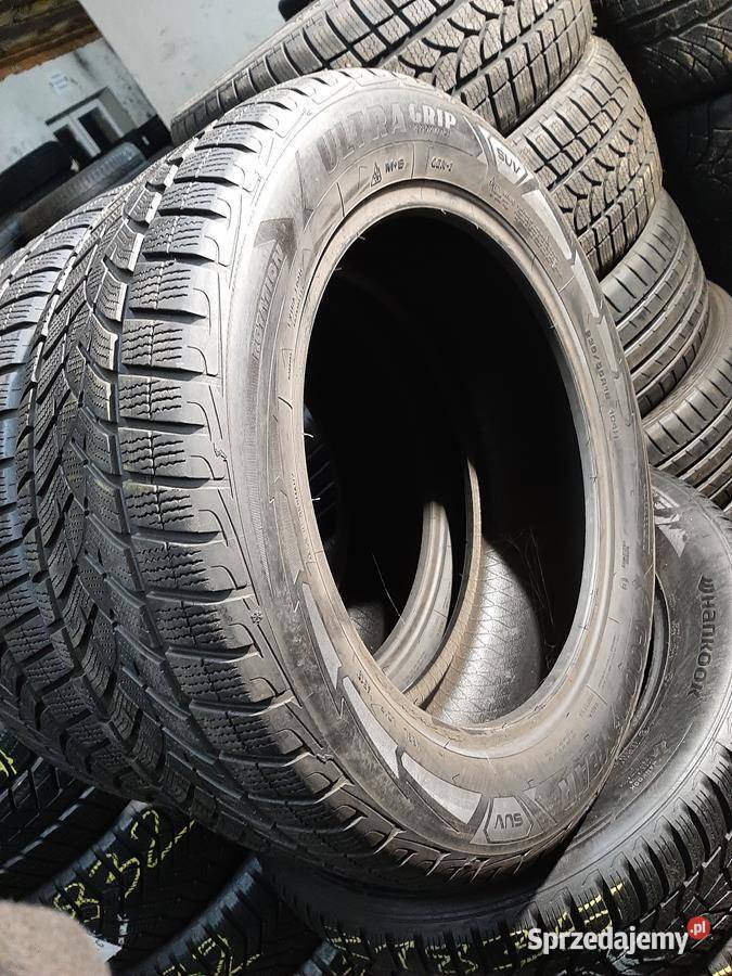 2x Opona UŻYWANA ZIMOWA 23555R18 GOODYEAR 119 55 Zaścianki sprzedam