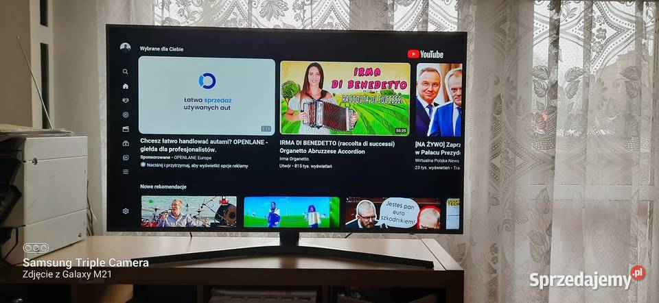 Samsung ue49MU6452 U smarttvwifi dvbt2 Sosnowiec