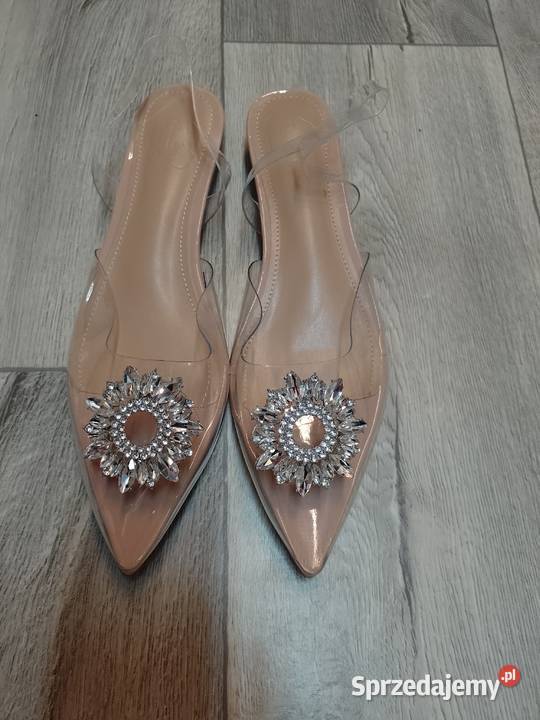 40 Transparentne zdobione baleriny wieczorowe z Kraków