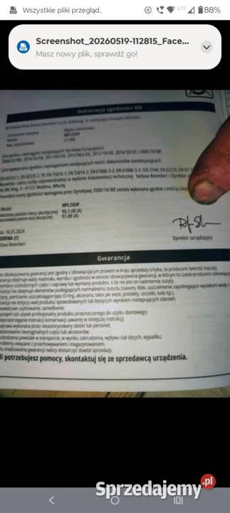 Sprzedam myjkę ciśnieniowa Las sprzedam