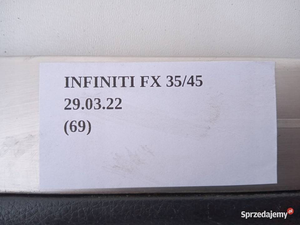 LISTWA NAKŁADKA PROGOWA LP INFINITI FX35 FX45 wielkopolskie Nowy Tomyśl