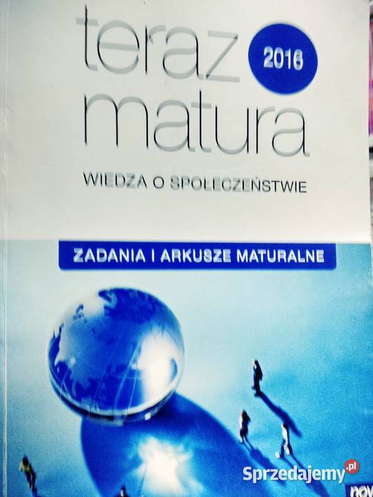 Teraz matura wiedza o społeczeństwie antykwariat Warszawa