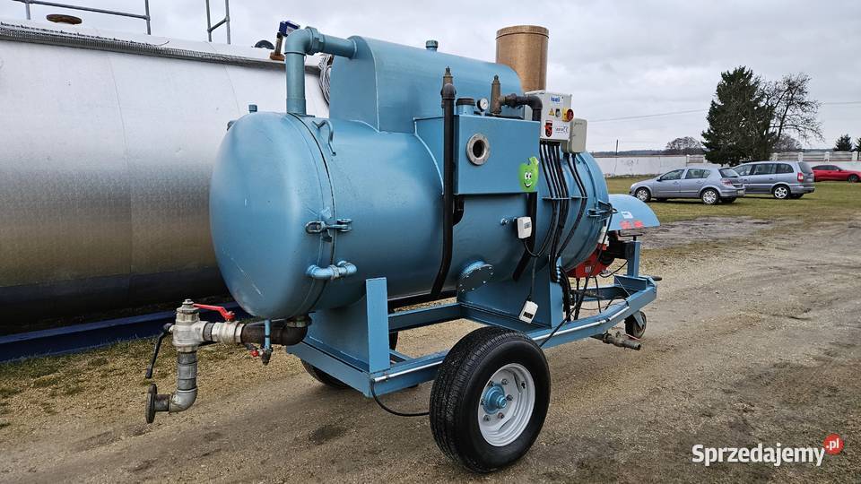 Parowanie gleby dezynfekcja parowa sterylizator Brzeziny